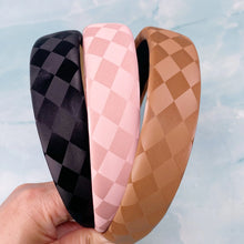 Load image into Gallery viewer, Checked In Mute Headband
