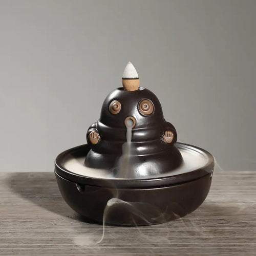 Creative Ceramic Incense Burner with Backflow Design ITDinos®