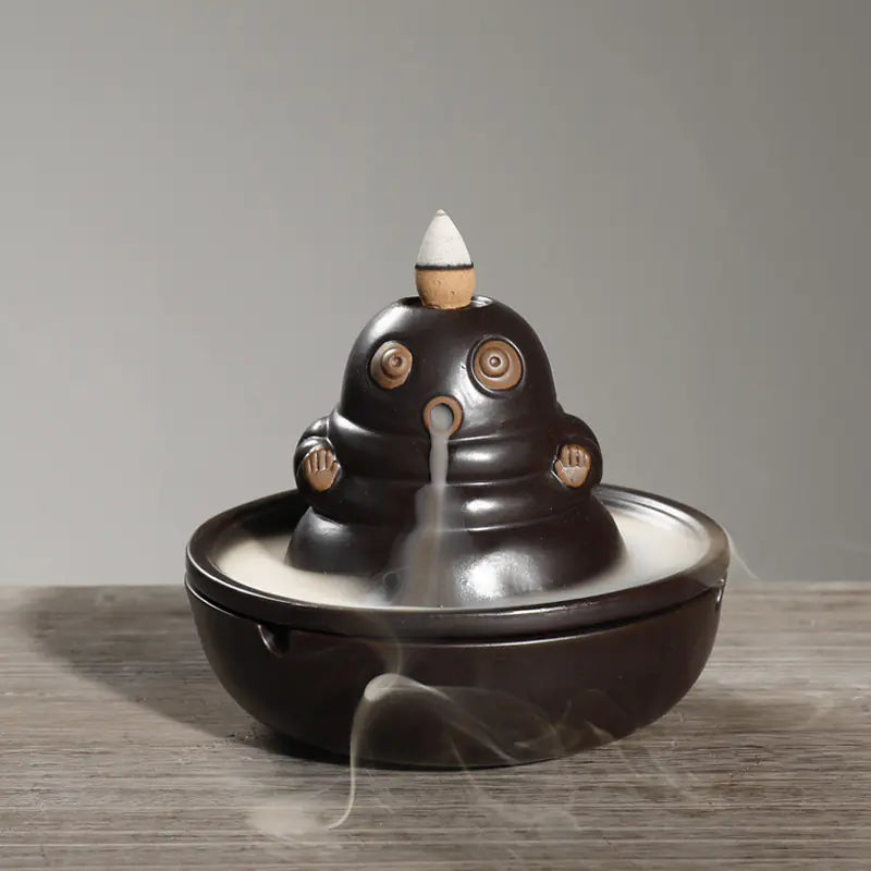 Creative Ceramic Incense Burner with Backflow Design ITDinos®