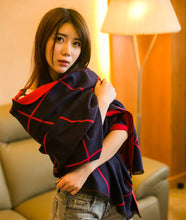 Load image into Gallery viewer, Plaid Cashmere-Feel Double-Sided Scarf/Shawl for Women
