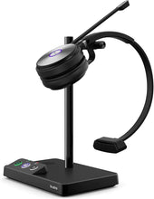 Lade das Bild in den Galerie-Viewer, Yealink WH62 Wireless DECT Mono Headset Teams Certified Wireless Headphones with Noise Canceling Microphone
