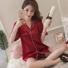 Load image into Gallery viewer, Silk Sleepwear set
