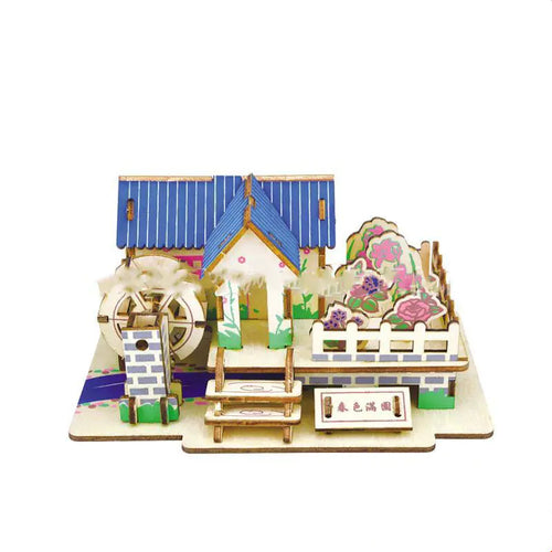 3D Wooden Puzzle Toy for Kids - DIY Model Set ITDinos®