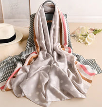 Load image into Gallery viewer, Fashion Polka Dot Scarf - Stylish Oversized Shawl
