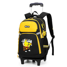 Load image into Gallery viewer, Large Capacity Cartoon Rolling Backpack for Kids ITDinos®
