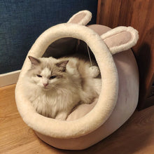 Lade das Bild in den Galerie-Viewer, Cat Litter Villa Semi-enclosed Removable And Washable Cat House ITDinos®
