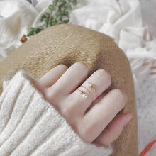 Lade das Bild in den Galerie-Viewer, 14K Gold-Plated Freshwater Pearl Ring for Women ITDinos®
