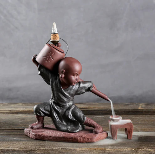 Ceramic Backflow Incense Burner Decorative Piece ITDinos®