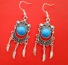 Load image into Gallery viewer, Guilin Yunnan Ethnic Style Vintage Silver Earrings ITDinos®
