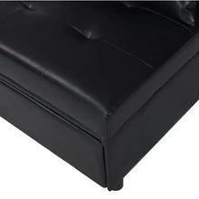 Load image into Gallery viewer, Folding Ottoman Sofa Bed BLACK ITDinos®
