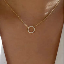 Load image into Gallery viewer, Geometric Clavicle Chain Creative Retro Simple Ring Necklace ITDinos®
