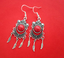 Load image into Gallery viewer, Guilin Yunnan Ethnic Style Vintage Silver Earrings ITDinos®
