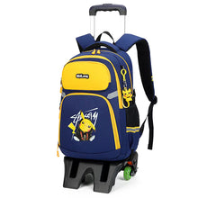 Load image into Gallery viewer, Large Capacity Cartoon Rolling Backpack for Kids ITDinos®

