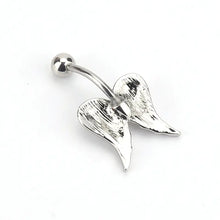 Load image into Gallery viewer, Custom Hypoallergenic Wing Design Navel Piercing Jewelry ITDinos®
