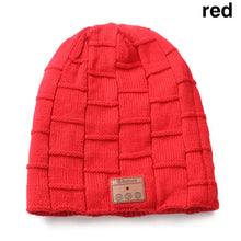 Load image into Gallery viewer, Knit Fleece Hat with Bluetooth Headphones (Music Cap) ITDinos®
