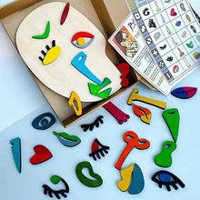 Load image into Gallery viewer, Wooden Montessori Educational Jigsaw Puzzle for Kids ITDinos®
