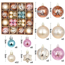 Lade das Bild in den Galerie-Viewer, 44pcs Christmas Ornaments Set with Decorative Balls ITDinos®
