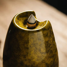 Load image into Gallery viewer, Ceramic Backflow Incense Holder with 10 Cones Decor ITDinos®
