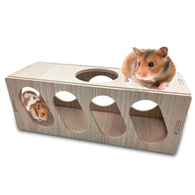 Load image into Gallery viewer, Hamster Tunnel、hamster hideout、hamster house、hamster cage accessories、hamster maze、hamster platform，Suitable for gerbils dwarf hamsters Syrian hamstersor rat guinea pig ITDinos®
