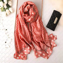 Load image into Gallery viewer, Fashion Polka Dot Scarf - Stylish Oversized Shawl
