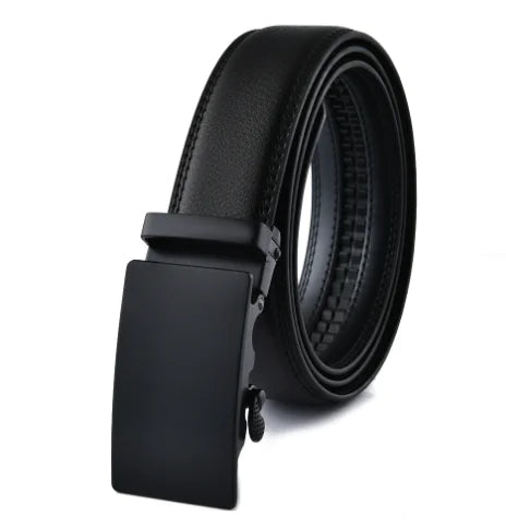 Automatic Buckle Belt for Men - Genuine Leather (One) ITDinos®