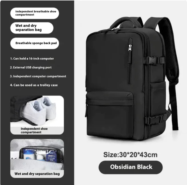 Large-Capacity Travel & School Backpack ITDinos®