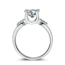 Load image into Gallery viewer, Zircon Ring with Micro Inlaid Stones in Rose Gold ITDinos®
