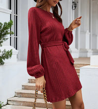 Load image into Gallery viewer, 2023 Autumn Winter Women’s Long Sleeve Knit Dress ITDinos®
