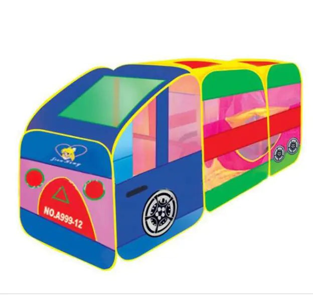 Kids Tent with Large Car Playhouse for Indoor/Outdoor ITDinos®