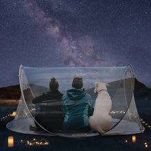 Load image into Gallery viewer, EighteenTek Pod All Weatherproof Sports Tent Clear Pop Up Tent Camping Stargazing Transparent Outdoor Bubble 2 Person Capsule Portable Weather Proof Pod Instant Cold Protection Shelter 88&quot;x54&quot;x39&quot;H ITDinos®
