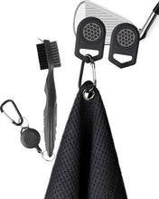 Load image into Gallery viewer, Magnetic Microfiber Golf Towel Magnetic Golf Towel with Clip Magnetic Golf Towels for Golf Bags for Men
