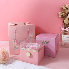 Load image into Gallery viewer, Fashion Acrylic Rotating Rose Jewelry Box ITDinos®
