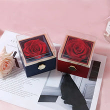 Load image into Gallery viewer, Fashion Acrylic Rotating Rose Jewelry Box ITDinos®
