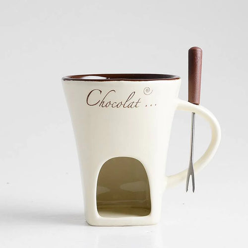 Ceramic Chocolate Warmer Mug ITDinos®