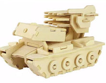 Lade das Bild in den Galerie-Viewer, 3D Wooden Puzzle Model for Kids - DIY Educational Toy ITDinos®
