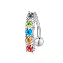 Load image into Gallery viewer, Fashionable Women&#39;s Stainless Steel Crystal Navel Piercing Ring ITDinos®
