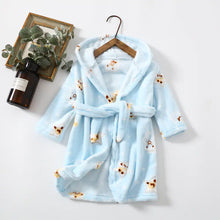 Load image into Gallery viewer, Flannel Coral Velvet Hoodie for Kids and Adults ITDinos®
