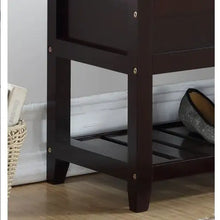 Load image into Gallery viewer, Rouen Seating Bench With Shoe Storage, Espresso ITDinos®
