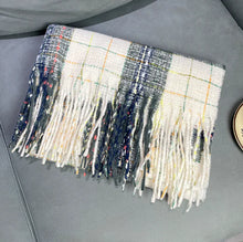 Load image into Gallery viewer, Starry Galaxy Plaid Scarf (One Piece)
