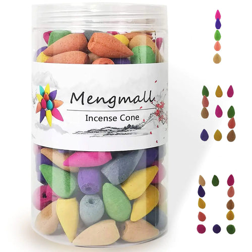 150 pcs Incense Cones for Waterfall Backflow Incense Cones Natural Scents Cones for Backflow Incense Burner Holder ITDinos®