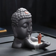 Load image into Gallery viewer, Ceramic Buddha Backflow Incense Burner for Home Decor ITDinos®
