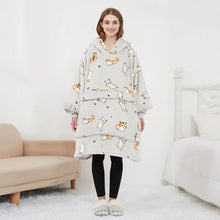 Lade das Bild in den Galerie-Viewer, USB Electric Heating Lazy Blanket Hoodie ITDinos®
