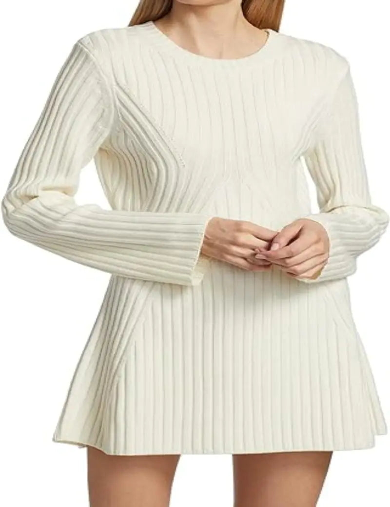 2023 Autumn Winter Long Sleeve Knit Dress for Women ITDinos®