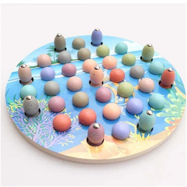 Wooden Bead Puzzle Game for Early Childhood Development