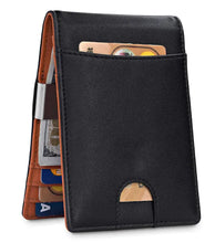 Load image into Gallery viewer, Men’s RFID Safe Swipe Leather Wallet ITDinos®

