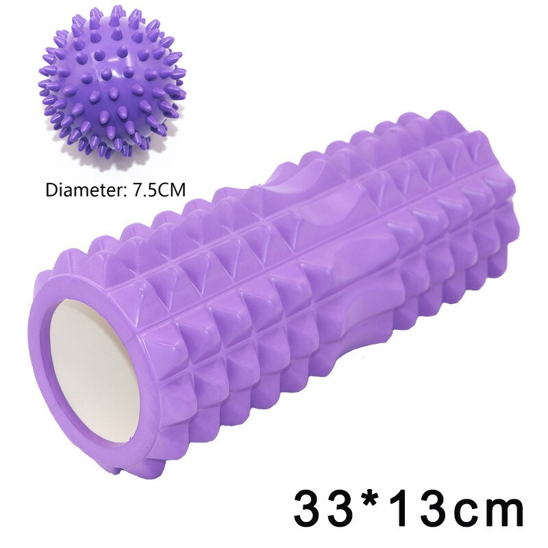 Yoga Column Fitness Pilates Yoga Foam blocks Train Gym muscle relax Massage Roller Grid Trigger Point Therapy Physio Exercise Itdinos