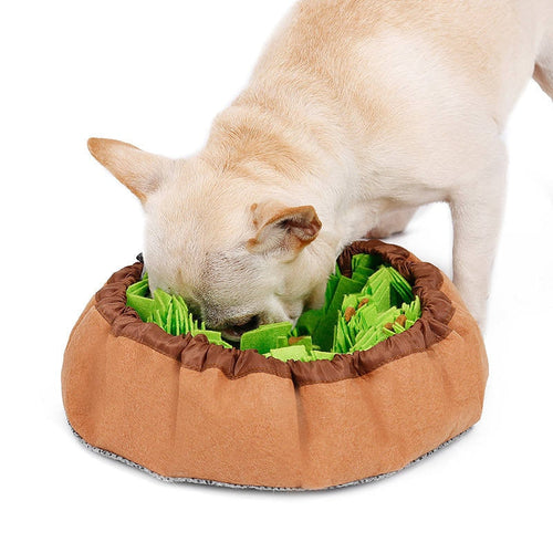 Doglemi Dog Snuffle Mat Puppy Cat Pet Sniffing Pad Slow Feeding Bowel And Mat Puppy Activity Training Blanket Stress Relea Itdinos