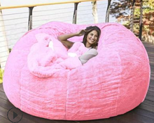 Lade das Bild in den Galerie-Viewer, Big Sofas Fluffy Giant Fur Bean Bag Bed Itdinos
