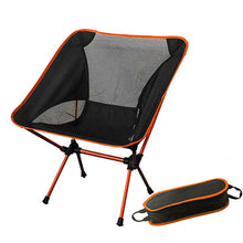 Lade das Bild in den Galerie-Viewer, Portable Collapsible Moon Chair Fishing Camping BBQ Stool Folding Extended Hiking Seat Garden Ultralight Office Home Furniture Itdinos
