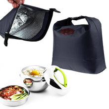 Lade das Bild in den Galerie-Viewer, Waterproof Thermal Cooler Insulated Lunch Bags Portable Tote Storage Picnic Bags School Office Food Lunch Bags Itdinos
